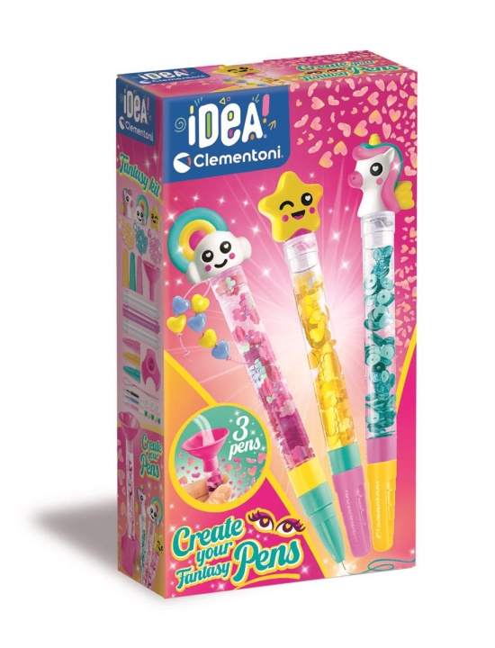 Clementoni Create Your Pens 3-Pack Fantasy in the group TOYS, KIDS & BABY PRODUCTS / Toys / Crafts at TP E-commerce Nordic AB (C82170)