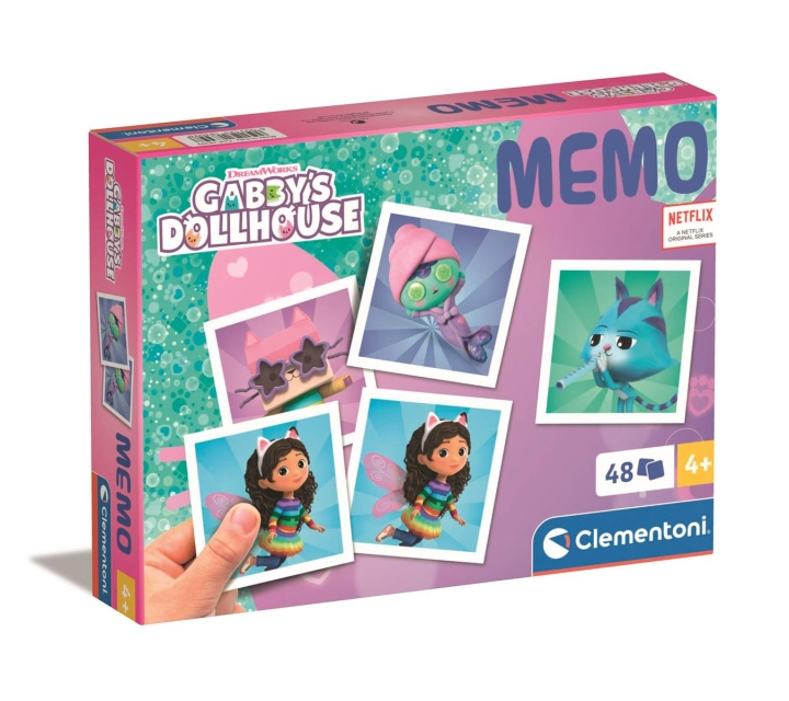 Clementoni Memo Gabby\'s Dollhouse in the group TOYS, KIDS & BABY PRODUCTS / Toys / Board games / Children\'s games at TP E-commerce Nordic AB (C82178)