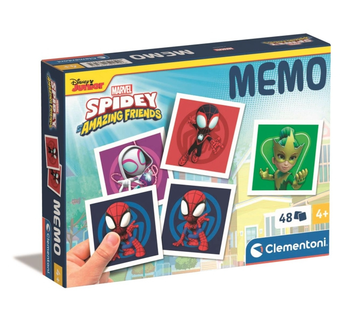 Clementoni Memo Spidey and his Amazing Friends in the group TOYS, KIDS & BABY PRODUCTS / Games / Children\'s games at TP E-commerce Nordic AB (C82179)