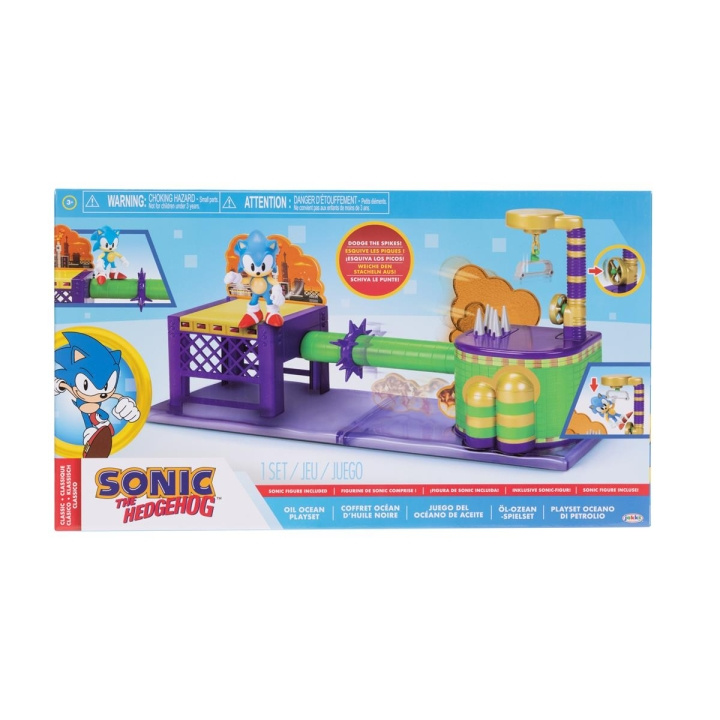 JAKKS Pacific Sonic the Hedgehog 2.5 Inch Playset Oil Ocean in the group TOYS, KIDS & BABY PRODUCTS / Toys / Toys at TP E-commerce Nordic AB (C82189)