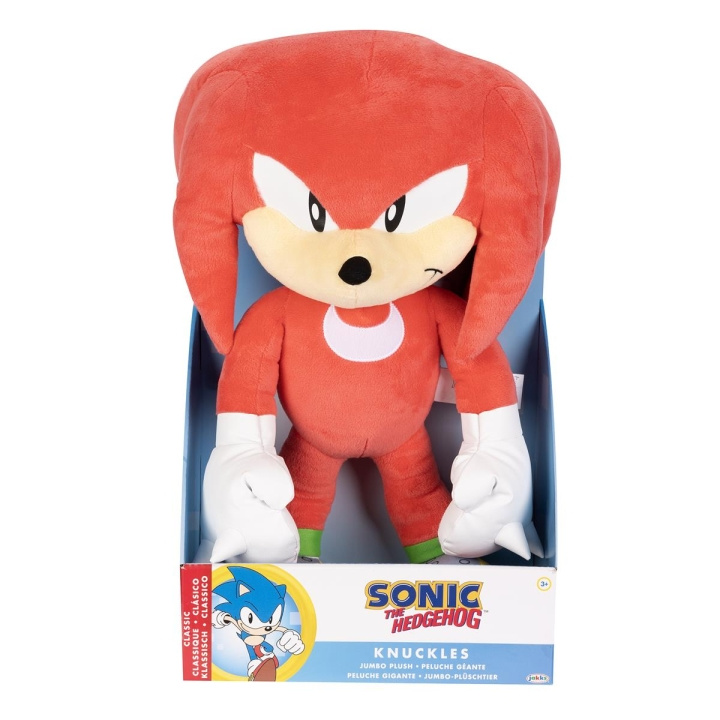 JAKKS Pacific Sonic the Hedgehog Plush 18 Inch Jumbo Knuckles in the group TOYS, KIDS & BABY PRODUCTS / Baby toys / stuffed animals at TP E-commerce Nordic AB (C82190)