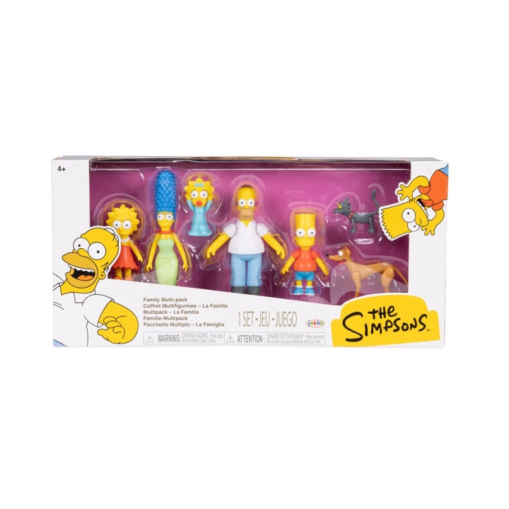 JAKKS Pacific The Simpsons 2.5 Inch Figure Multipack in the group TOYS, KIDS & BABY PRODUCTS / Toys / Figures & Miniatures at TP E-commerce Nordic AB (C82192)