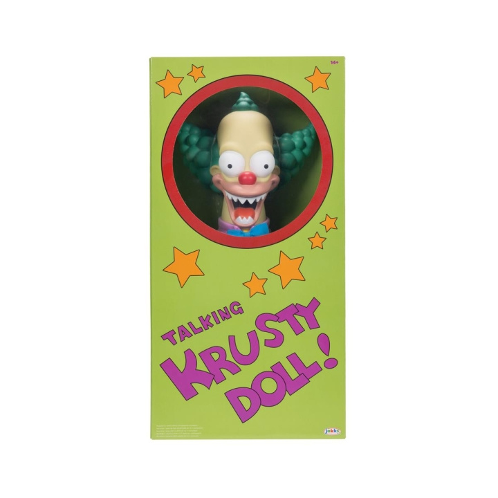 JAKKS Pacific The Simpsons Feature Plush 16 Inch Good/Evil Krusty in the group TOYS, KIDS & BABY PRODUCTS / Baby toys / stuffed animals at TP E-commerce Nordic AB (C82195)