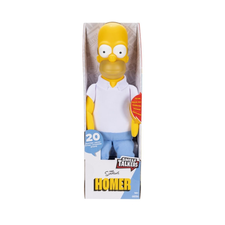 JAKKS Pacific Shelf Talkers The Simpsons Homer in the group Sport, leisure & Hobby / Fun stuff / Fun stuff at TP E-commerce Nordic AB (C82200)