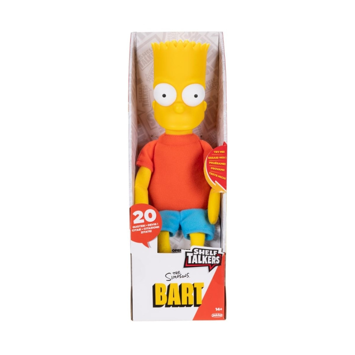 JAKKS Pacific Shelf Talkers The Simpsons Bart in the group Sport, leisure & Hobby / Fun stuff / Fun stuff at TP E-commerce Nordic AB (C82201)