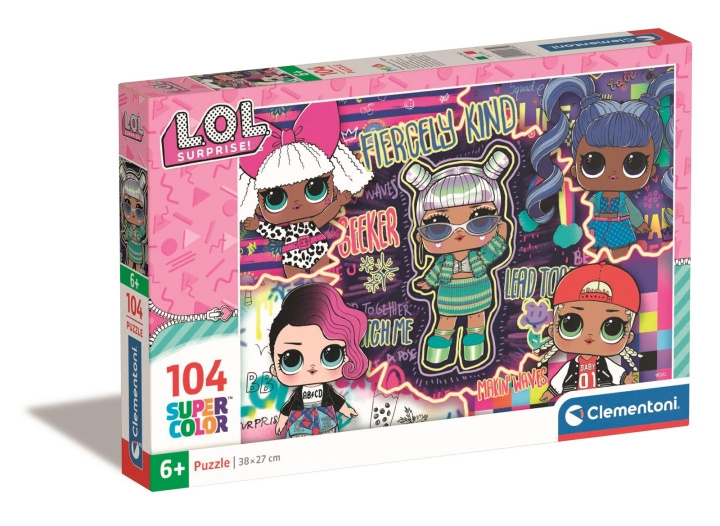 Clementoni 104 pcs Puzzles Kids LOL in the group TOYS, KIDS & BABY PRODUCTS / Toys / Puzzles at TP E-commerce Nordic AB (C82217)