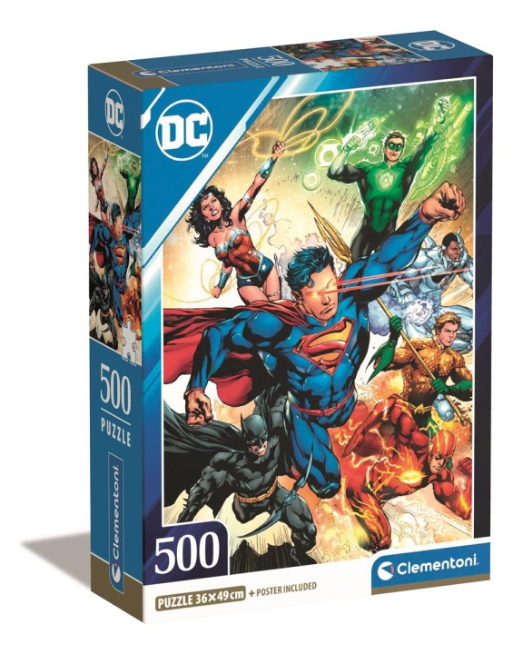 Clementoni 500 pcs CB High Quality Collection DC Comics in the group TOYS, KIDS & BABY PRODUCTS / Toys / Puzzles at TP E-commerce Nordic AB (C82218)