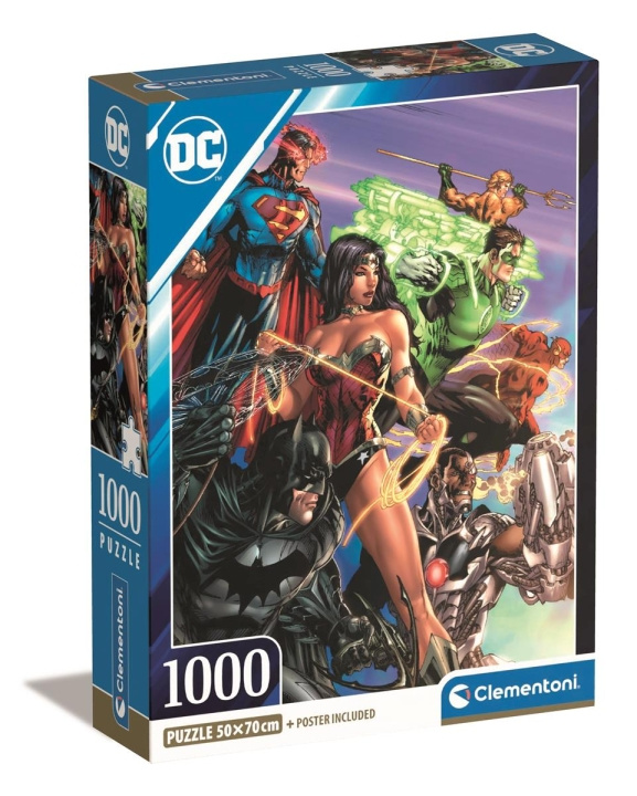 Clementoni 1000 pcs CB High Quality Collection DC Comics in the group TOYS, KIDS & BABY PRODUCTS / Toys / Puzzles at TP E-commerce Nordic AB (C82220)