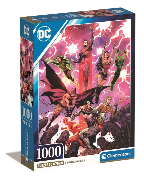 Clementoni 1000 pcs CB High Quality Collection DC Comics (2) in the group TOYS, KIDS & BABY PRODUCTS / Toys / Puzzles at TP E-commerce Nordic AB (C82221)