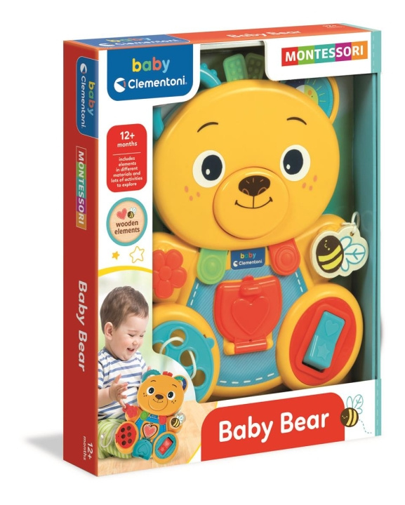 Clementoni Montessori Baby Bear in the group TOYS, KIDS & BABY PRODUCTS / Baby toys / Activity toys at TP E-commerce Nordic AB (C82228)