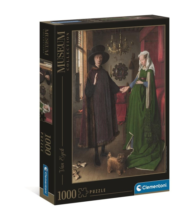 Clementoni 1000 pcs Museum Collection Arnolfini And Wife in the group TOYS, KIDS & BABY PRODUCTS / Toys / Puzzles at TP E-commerce Nordic AB (C82231)