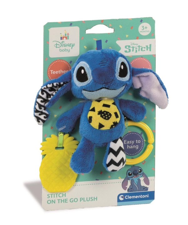 Clementoni Disney Baby Stitch Soft Rattle Stitch in the group TOYS, KIDS & BABY PRODUCTS / Baby toys / Activity toys at TP E-commerce Nordic AB (C82234)