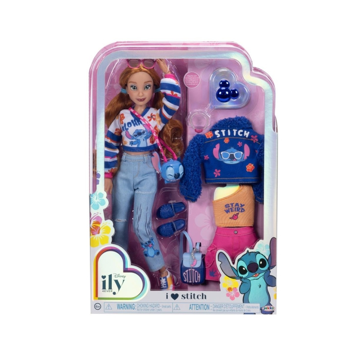 JAKKS Pacific Disney ily 4EVER Fashion Doll with Extra Fashion Inspired by Stitch (2024) in the group TOYS, KIDS & BABY PRODUCTS / Toys / Figures, Miniatures & accessories at TP E-commerce Nordic AB (C82239)