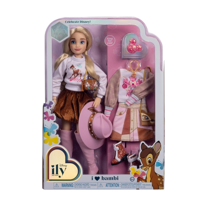 JAKKS Pacific Disney ily 4EVER Fashion Doll with Extra Fashion Inspired by Bambi in the group TOYS, KIDS & BABY PRODUCTS / Toys / Docks & Accessories at TP E-commerce Nordic AB (C82241)