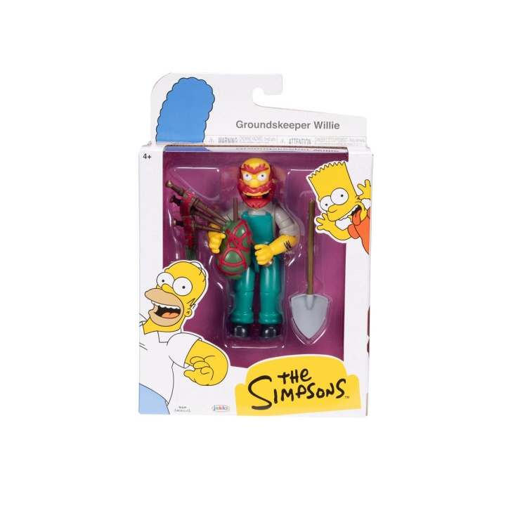 JAKKS Pacific The Simpsons 5 Inch Figure Groundskeeper Willie in the group TOYS, KIDS & BABY PRODUCTS / Toys / Figures, Miniatures & accessories at TP E-commerce Nordic AB (C82245)