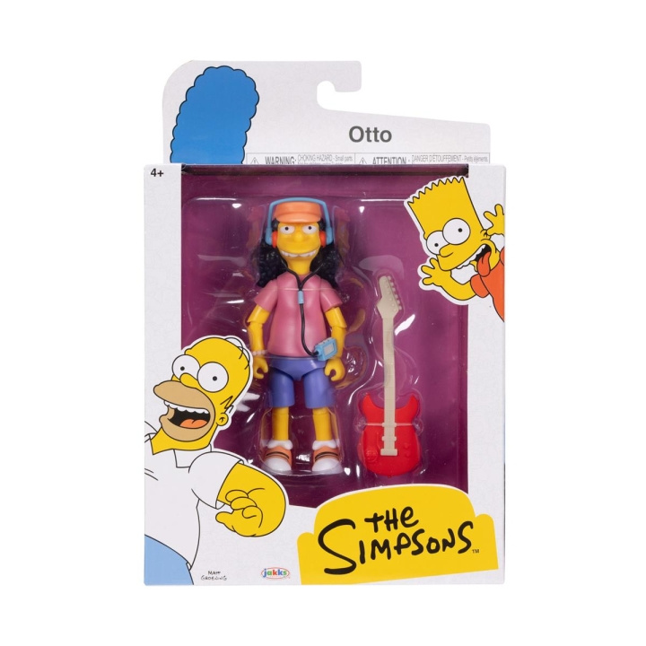 JAKKS Pacific The Simpsons 5 Inch Figure Otto in the group TOYS, KIDS & BABY PRODUCTS / Toys / Figures, Miniatures & accessories at TP E-commerce Nordic AB (C82246)