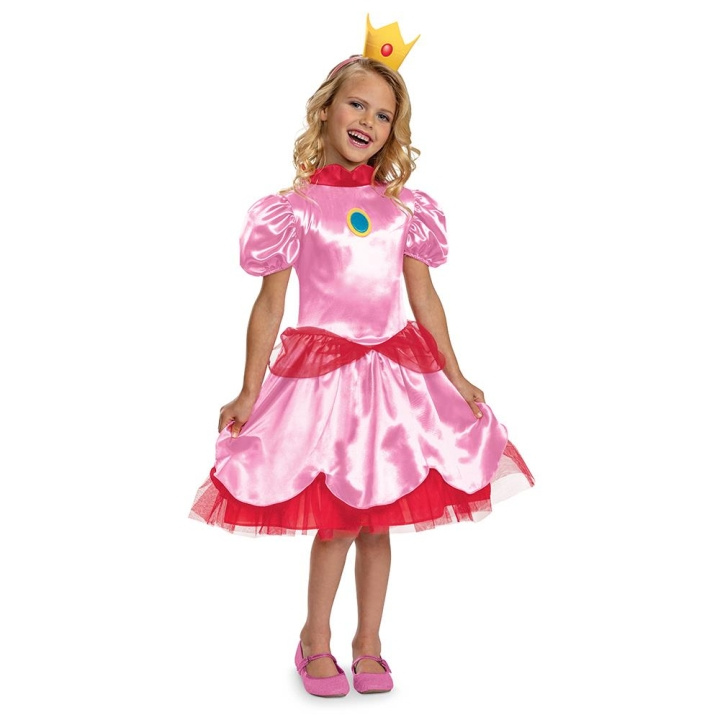 JAKKS Pacific Disguise Super Mario Costume Fancy Princess Peach M (7-8) in the group TOYS, KIDS & BABY PRODUCTS / Toys / Masquerade costumes at TP E-commerce Nordic AB (C82251)