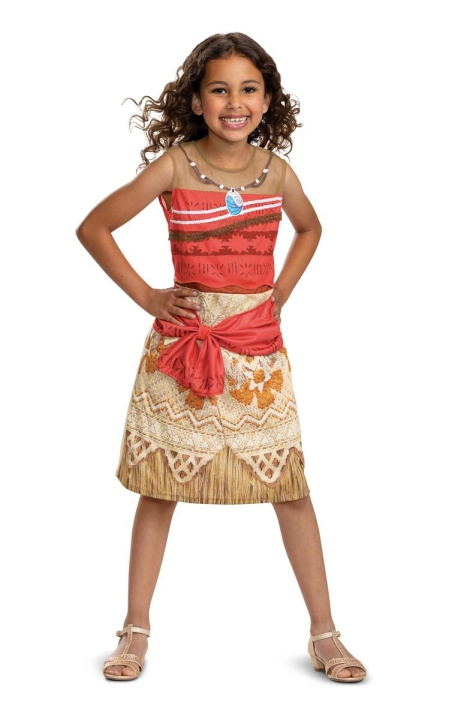 JAKKS Pacific Disguise Disney Princess Costume Classic Vaiana XS (3-4) in the group TOYS, KIDS & BABY PRODUCTS / Toys / Masquerade costumes at TP E-commerce Nordic AB (C82259)