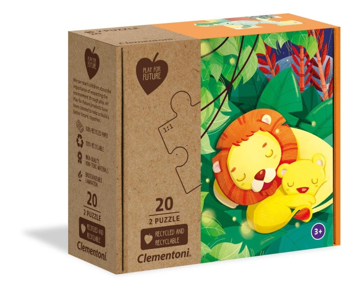 Clementoni 2x20 Puzzles Kids Tied Together (100% Recycled) in the group TOYS, KIDS & BABY PRODUCTS / Toys / Puzzles at TP E-commerce Nordic AB (C82294)