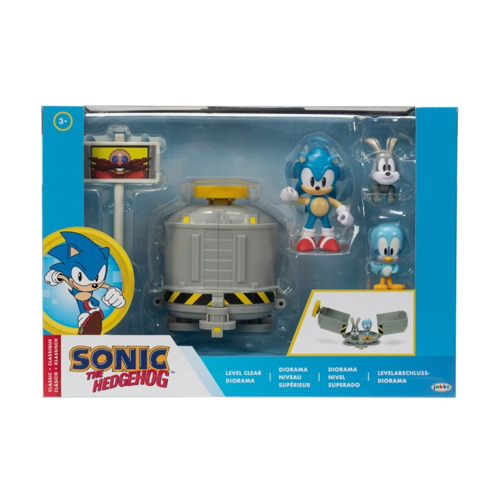 JAKKS Pacific Sonic the Hedgehog 2.5 Inch Diorama Set Level Clear in the group TOYS, KIDS & BABY PRODUCTS / Toys / Figures & Miniatures at TP E-commerce Nordic AB (C82298)