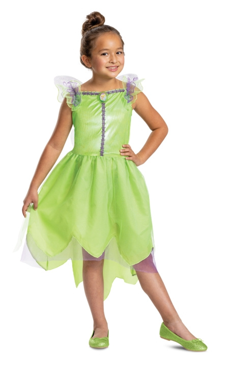 JAKKS Pacific Disguise Disney Fairies Costume Classic Tinker Bell M (7-8) in the group TOYS, KIDS & BABY PRODUCTS / Toys / Masquerade costumes at TP E-commerce Nordic AB (C82301)