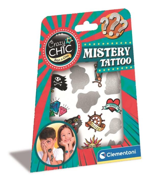 Clementoni Crazy Chic Reveal Tattoo in the group TOYS, KIDS & BABY PRODUCTS / Toys / Crafts at TP E-commerce Nordic AB (C82307)