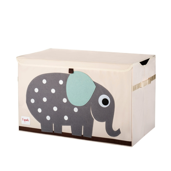 3 Sprouts Toy Chest - Gray Elephant in the group TOYS, KIDS & BABY PRODUCTS / Children\'s room / Storage at TP E-commerce Nordic AB (C82331)