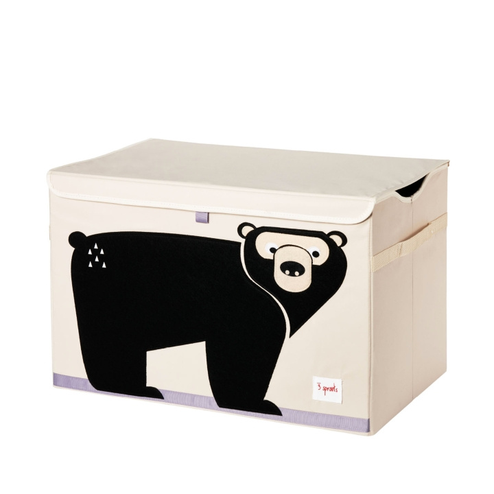 3 Sprouts Toy Chest - Black Bear in the group TOYS, KIDS & BABY PRODUCTS / Children\'s room / Storage at TP E-commerce Nordic AB (C82332)