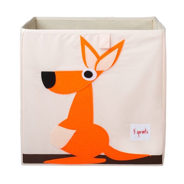 3 Sprouts Storage Box - Orange Kangaroo in the group TOYS, KIDS & BABY PRODUCTS / Children\'s room / Storage at TP E-commerce Nordic AB (C82341)