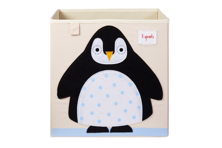 3 Sprouts Storage Box - Black Penguin in the group TOYS, KIDS & BABY PRODUCTS / Children\'s room / Storage at TP E-commerce Nordic AB (C82351)