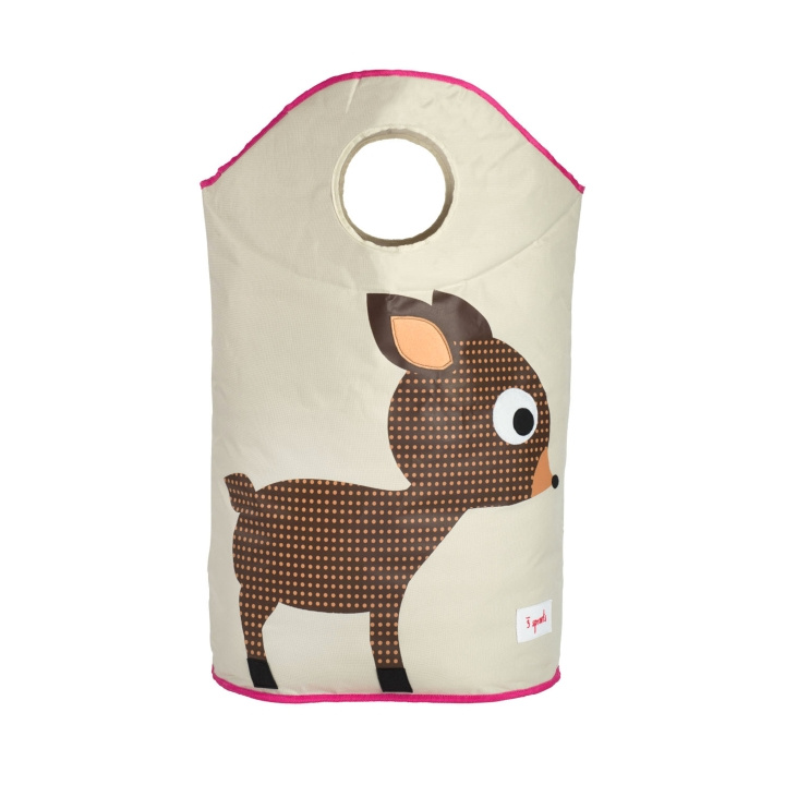 3 Sprouts Laundry Hamper - Brown Deer in the group TOYS, KIDS & BABY PRODUCTS / Children\'s room / Storage at TP E-commerce Nordic AB (C82356)