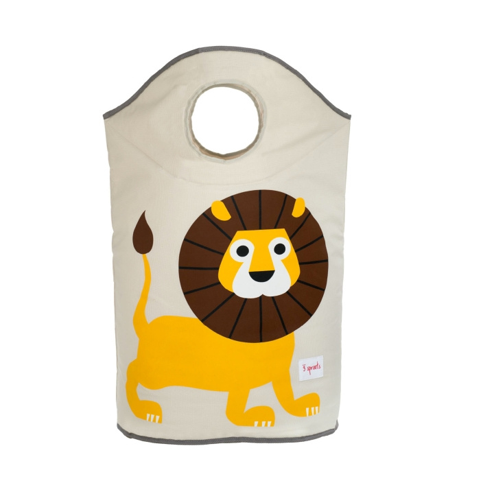 3 Sprouts Laundry Hamper - Yellow Lion in the group TOYS, KIDS & BABY PRODUCTS / Children\'s room / Storage at TP E-commerce Nordic AB (C82357)