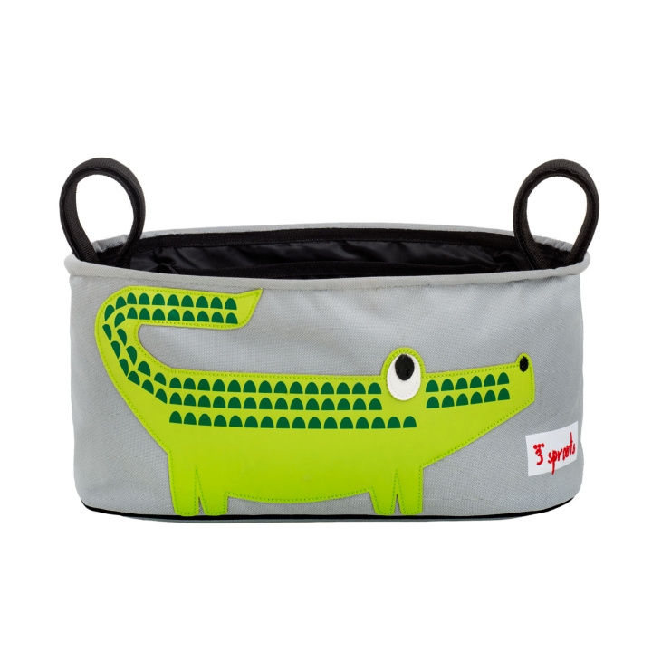 3 Sprouts Stroller Organizer - Green Crocodile in the group TOYS, KIDS & BABY PRODUCTS / Strollers & Accessories at TP E-commerce Nordic AB (C82363)