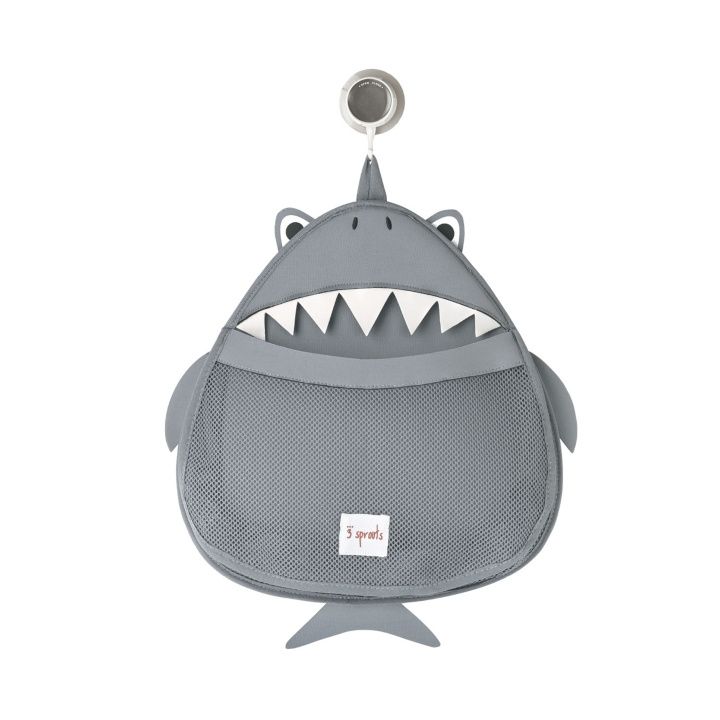 3 Sprouts Bath Storage - Gray Shark in the group TOYS, KIDS & BABY PRODUCTS / Baby Gadgets / Bath at TP E-commerce Nordic AB (C82367)