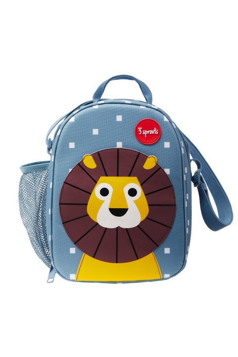 3 Sprouts Lunch Bag - Blue Lion in the group TOYS, KIDS & BABY PRODUCTS / Travel / Bags for kids / Backpacks at TP E-commerce Nordic AB (C82382)