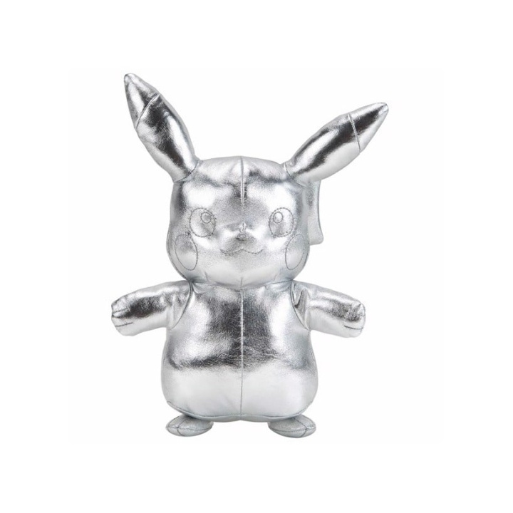 Pokémon Plush 30 cm 25th Celebration - Silver Pikachu (PKW2379) in the group TOYS, KIDS & BABY PRODUCTS / Baby toys / stuffed animals at TP E-commerce Nordic AB (C82406)