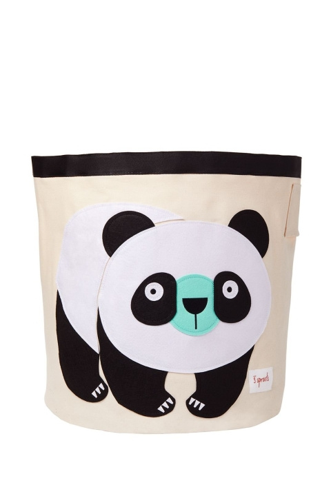 3 Sprouts Storage Bin - Panda in the group TOYS, KIDS & BABY PRODUCTS / Children\'s room / Storage at TP E-commerce Nordic AB (C82413)