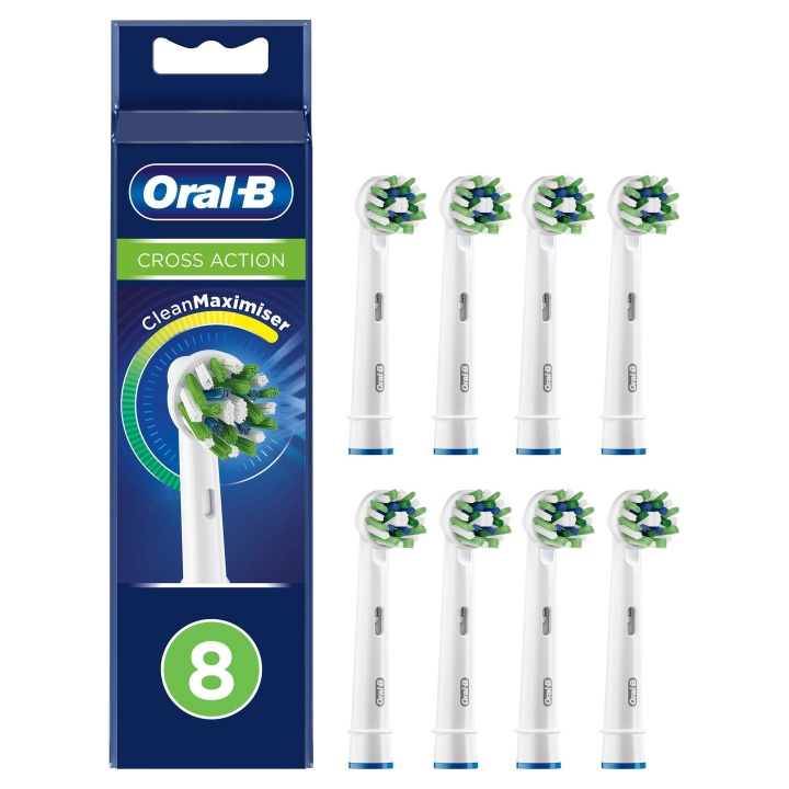 Oral B CrossAction 8CT in the group BEAUTY & HEALTH / Oral care / Accessories for electric toothbrushes at TP E-commerce Nordic AB (C82432)