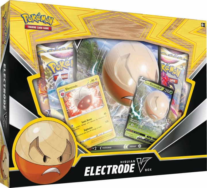 Pokémon Poke Box V Hisuian Electrode (POK85121) in the group TOYS, KIDS & BABY PRODUCTS / Toys / Toys at TP E-commerce Nordic AB (C82446)