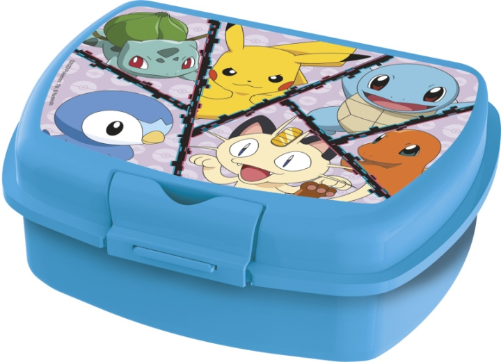 Pokémon Stor - Sandwich Box - Pokémon (088808734-08038) in the group TOYS, KIDS & BABY PRODUCTS / Eat & Drink / Children\'s tableware at TP E-commerce Nordic AB (C82450)