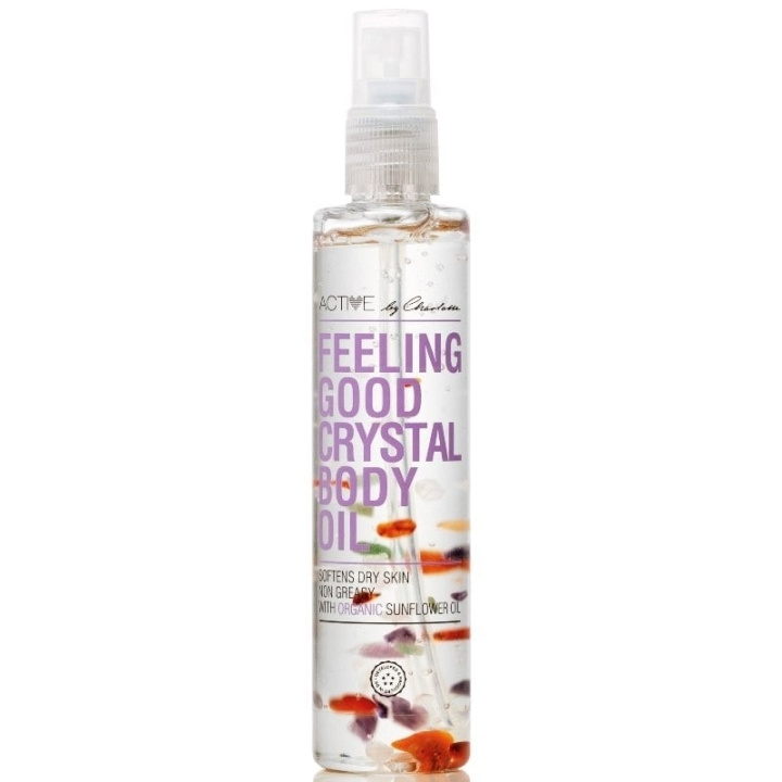 Active by Charlotte Feeling Good Crystal Body Oil 150 ml in the group BEAUTY & HEALTH / Skin care / Body health / Body oil at TP E-commerce Nordic AB (C82467)