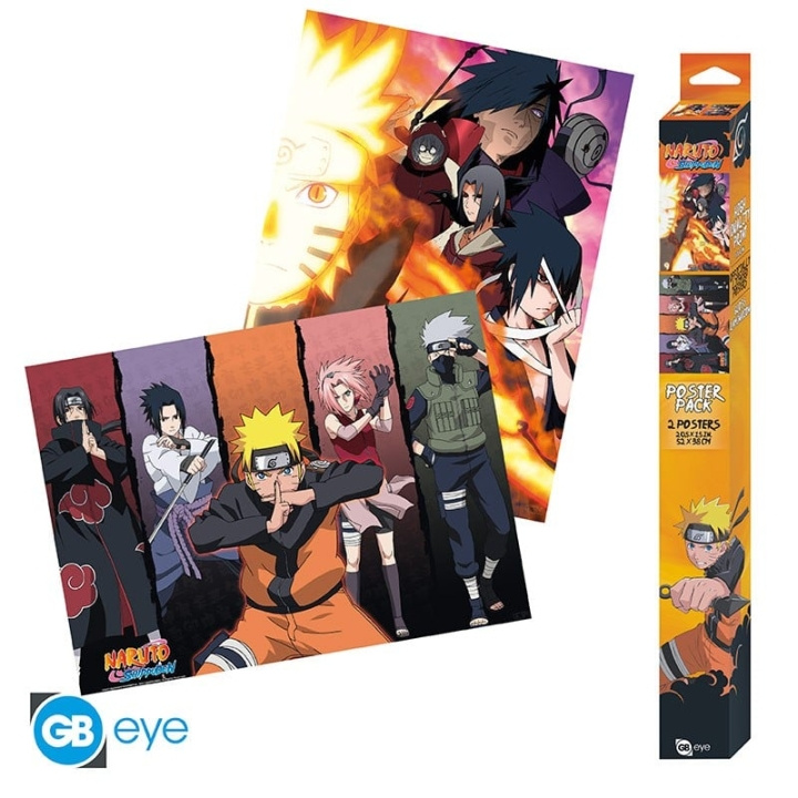 Abysse NARUTO SHIPPUDEN - Set 2 Chibi Posters (52x38) in the group Sport, leisure & Hobby / Fun stuff / Fun stuff at TP E-commerce Nordic AB (C82483)