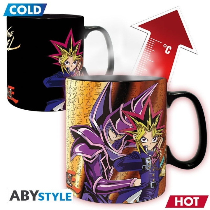 Abysse YU-GI-OH! - Mug Heat Change - 460 ml Yugi vs Kaïba in the group Sport, leisure & Hobby / Fun stuff / Cups at TP E-commerce Nordic AB (C82488)