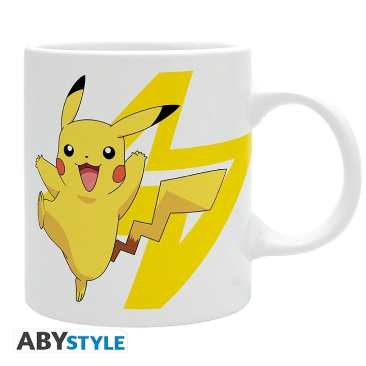 Abysse POKEMON - Mug - 320 ml - Logo & Pikachu in the group Sport, leisure & Hobby / Fun stuff / Cups at TP E-commerce Nordic AB (C82492)