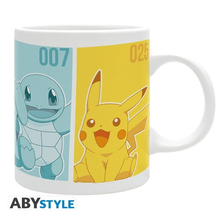 Abysse POKEMON - Mug - 320 ml - Starters in the group Sport, leisure & Hobby / Fun stuff / Cups at TP E-commerce Nordic AB (C82504)