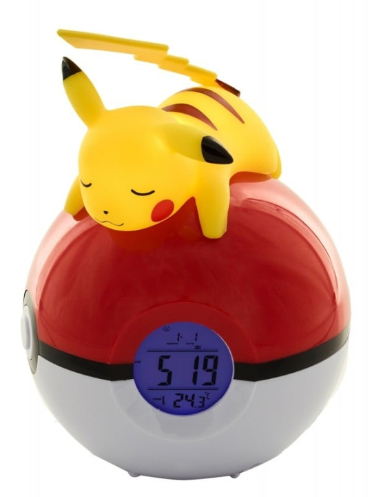 Pokémon Pokemon - Pikachu Light Up Alarm Clock FM (52800POKE9) in the group TOYS, KIDS & BABY PRODUCTS / Toys / Toys at TP E-commerce Nordic AB (C82527)