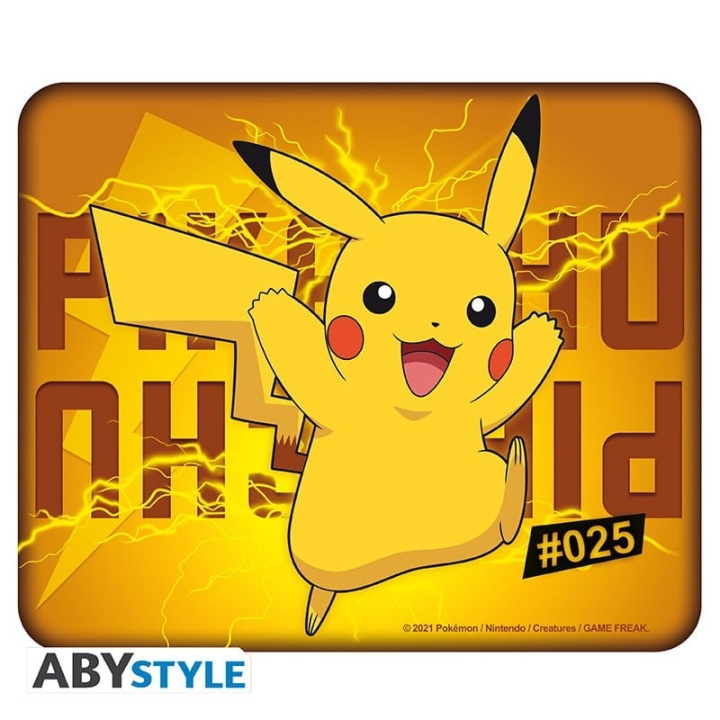 Abysse POKEMON - Flexible Mousepad - Pikachu in the group COMPUTERS & PERIPHERALS / GAMING / Mouse pad at TP E-commerce Nordic AB (C82528)