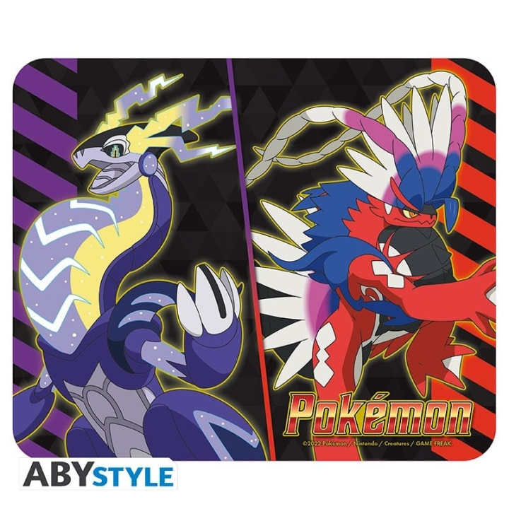 Abysse POKEMON - Flexible Mousepad - Scarlet & Violet Legendaries in the group COMPUTERS & PERIPHERALS / GAMING / Mouse pad at TP E-commerce Nordic AB (C82530)