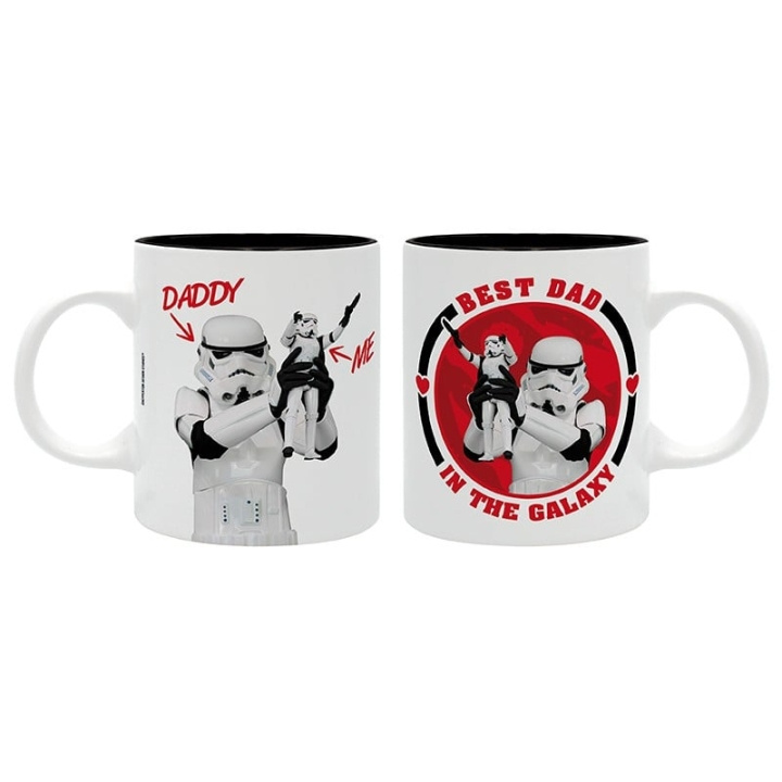 Abysse ORIGINAL STORMTROOPERS - Mug 320ml - BEST DAD IN THE GALAXY in the group Sport, leisure & Hobby / Fun stuff / Cups at TP E-commerce Nordic AB (C82545)