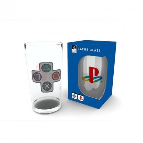 Abysse PLAYSTATION - Large Glass - 400ml - Buttons - box in the group Sport, leisure & Hobby / Fun stuff / Cups at TP E-commerce Nordic AB (C82553)